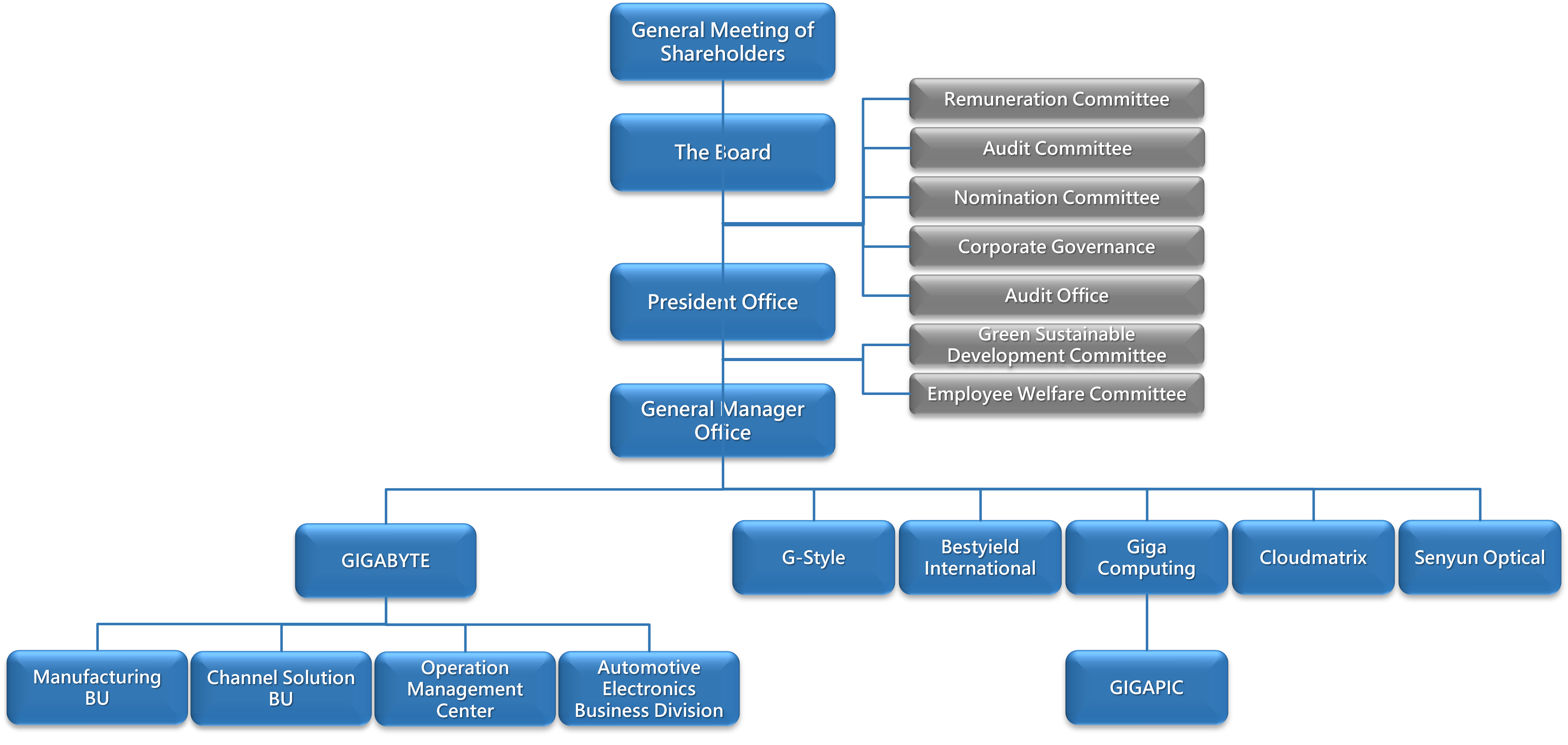 Organization of Corporate Governance